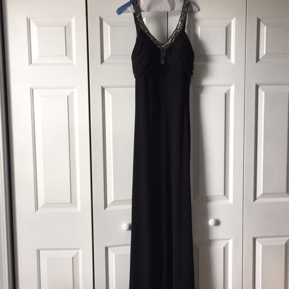 Black formal dress